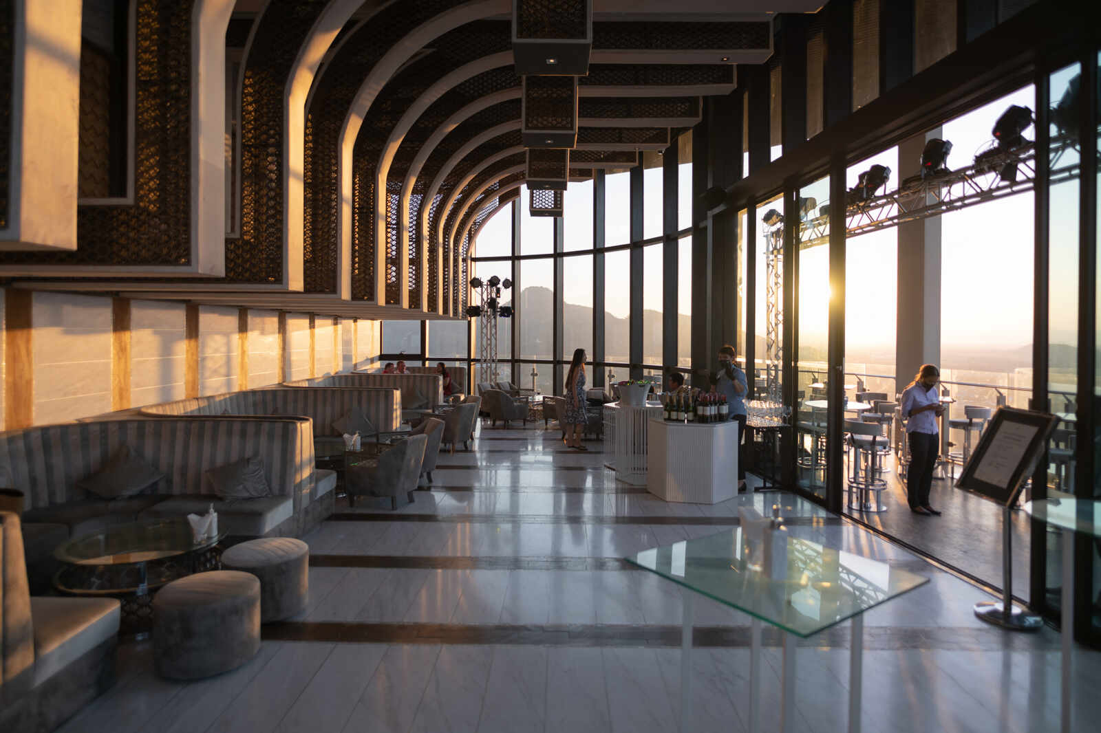 Vana Nava Sky Bar interiors